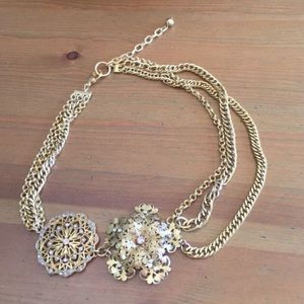 Gold necklace